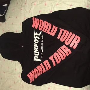 Justin Bieber world tour hoodie